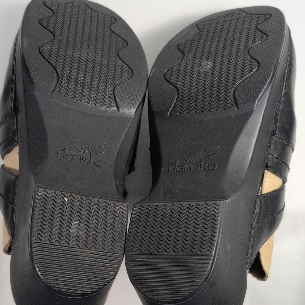 Dansko Black Women's Shoes - Picture 8 of 9